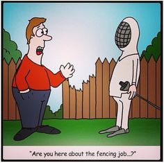 fencing job