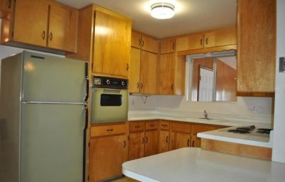 Avocado green fridge