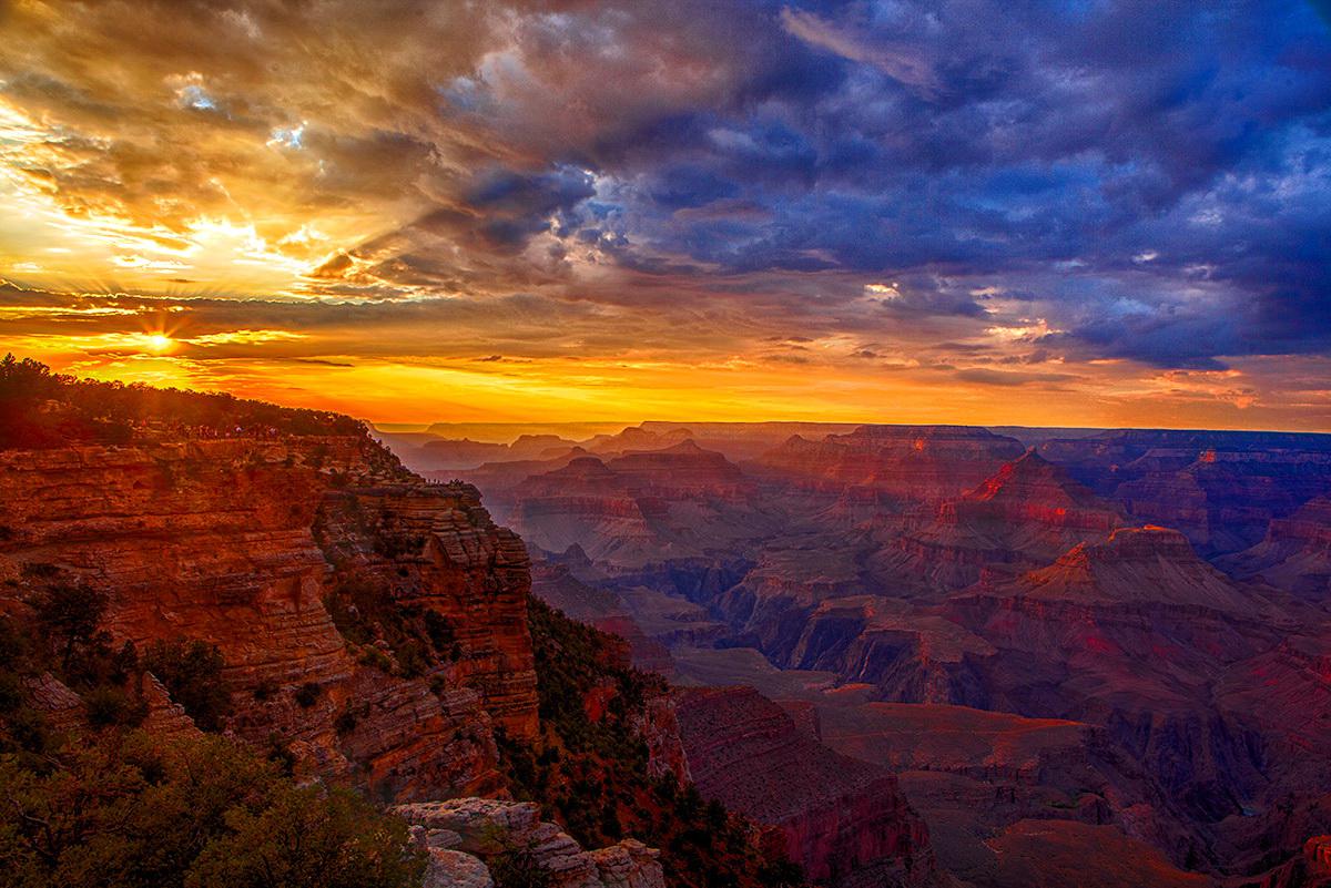 grand canyon sunset
