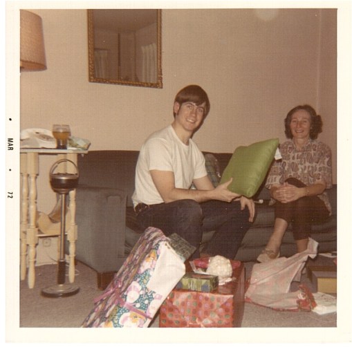Mike's Beacon Hill apartment December 1971